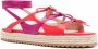 Scarosso Sweet Lace sandals Red - Thumbnail 2