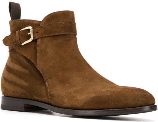 Scarosso Taylor ankle boots Brown
