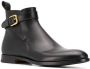 Scarosso Taylor buckled ankle boots Black - Thumbnail 2