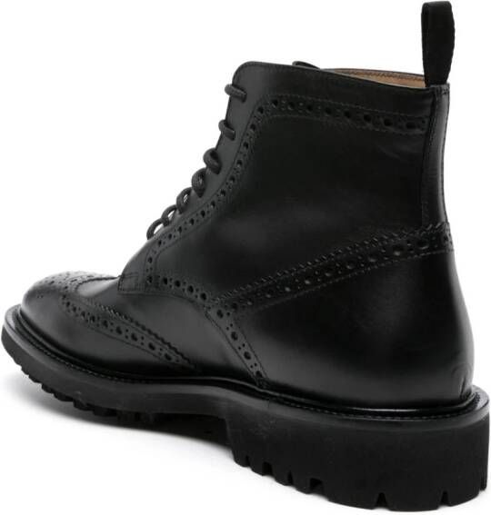 Scarosso Thomas leather boots Black