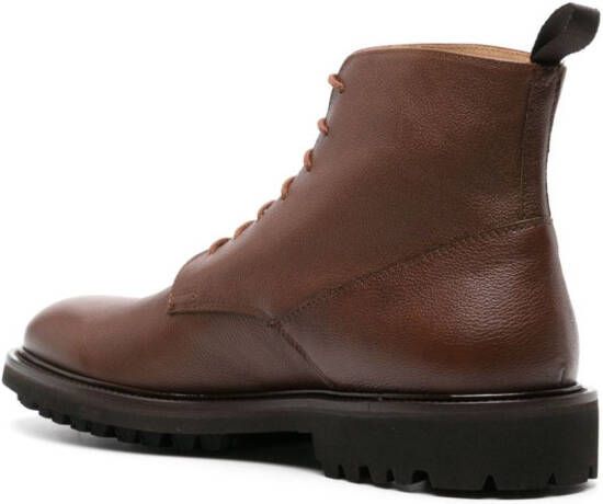 Scarosso Thomas leather boots Brown