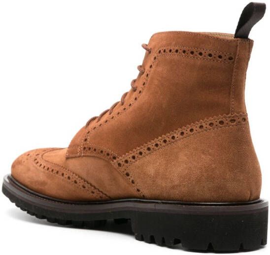 Scarosso Thomas suede boots Brown