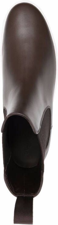 Scarosso Tommaso leather ankle boots Brown