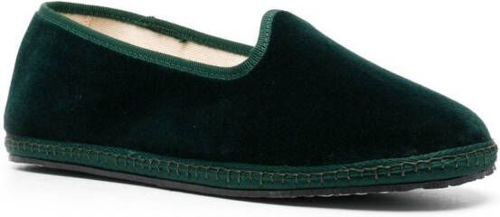 Scarosso Valentina slip-on loafers Green