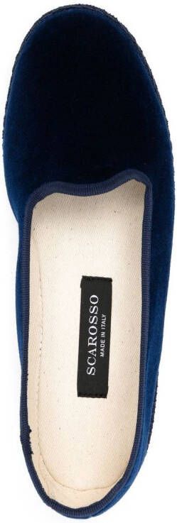 Scarosso Valentina slip-on slippers Blue