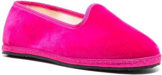 Scarosso Valentina slip-on slippers Pink