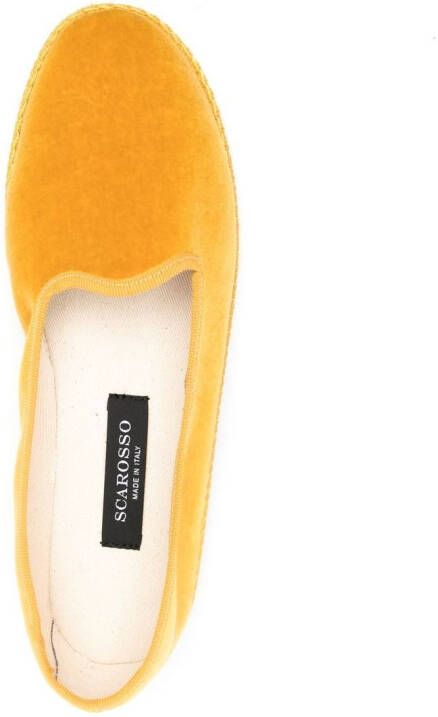 Scarosso Valentina slip-on slippers Yellow