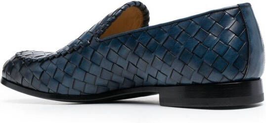 Scarosso Vittorio interwoven loafers Blue