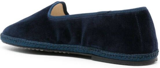 Scarosso William IV velvet loafers Blue
