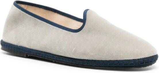 Scarosso William IV velvet loafers Grey