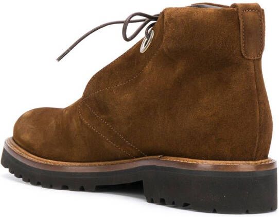 Scarosso Willow lace-up boots Brown