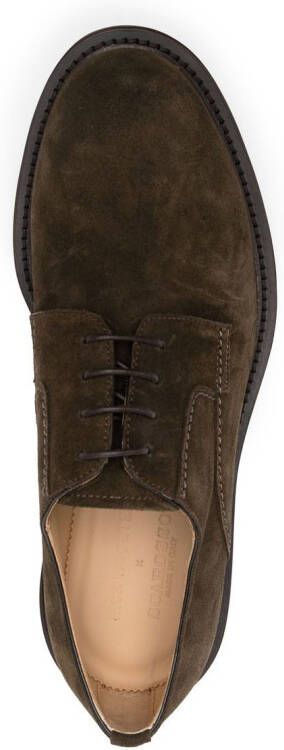 Scarosso Wooster III suede Derby shoes Brown