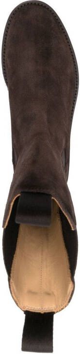 Scarosso Wooster suede Chelsea boots Brown