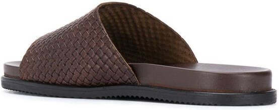 Scarosso woven sandals Brown
