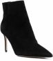 Scarosso x Brian Atwood Anya suede ankle boots Black - Thumbnail 2