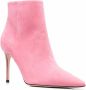 Scarosso x Brian Atwood Anya suede ankle boots Pink - Thumbnail 2