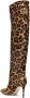 Scarosso x Brian Atwood Carra leopard-print boots Brown - Thumbnail 3