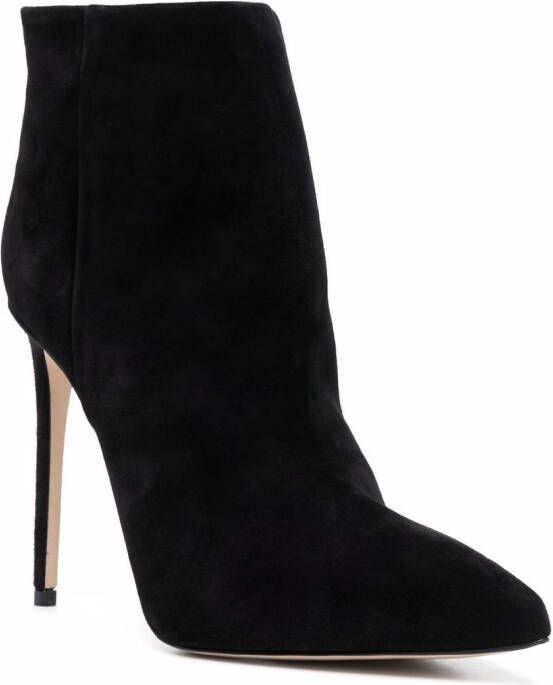 Scarosso x Brian Atwood Fabi suede ankle boots Black