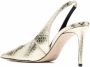 Scarosso x Brian Atwood Sutton slingback pumps Gold - Thumbnail 3