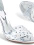 Schutz 105mm transparent crystal-embellished sandals Silver - Thumbnail 5