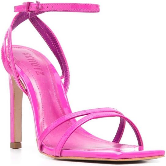 Schutz 110mm open-toe sandals Pink