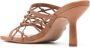 Schutz 85mm leather mules Brown - Thumbnail 3
