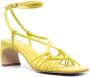 Schutz ankle strap sandals Yellow - Thumbnail 2