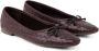 Schutz Arissa 10mm leather ballerina shoes Purple - Thumbnail 2
