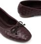 Schutz Arissa 10mm leather ballerina shoes Purple - Thumbnail 4