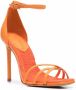 Schutz crossover-strap leather sandals Orange - Thumbnail 2