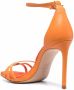 Schutz crossover-strap leather sandals Orange - Thumbnail 3