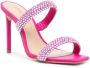Schutz crystal-embellished leather sandals Pink - Thumbnail 2