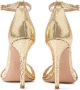 Schutz Gisele 105mm metallic-finish sandals Gold - Thumbnail 3