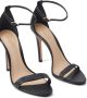 Schutz Gisele leather sandals Black - Thumbnail 4