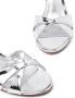 Schutz Hilda 80mm patent leather sandals Silver - Thumbnail 4