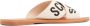 Schutz logo-print straps slides Neutrals - Thumbnail 3