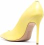 Schutz pointed leather pumps Yellow - Thumbnail 3