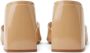 Schutz square-toe leather mules Neutrals - Thumbnail 3