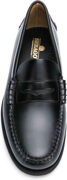 Sebago Dan polished loafers Black