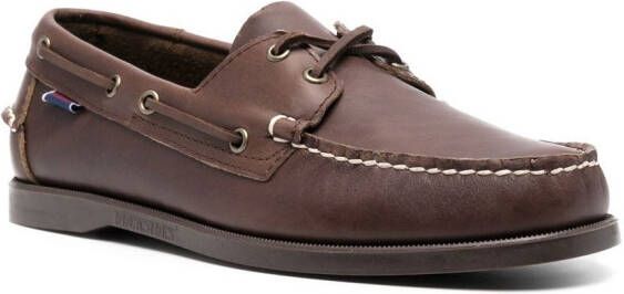 Sebago Docksides Portland boat shoes Brown