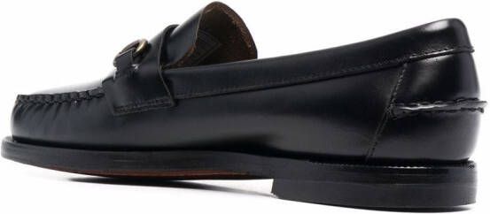 Sebago horsebit-detail leather loafers Black
