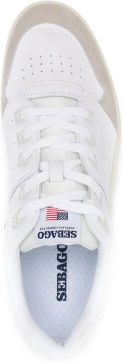 Sebago Hurricane leather sneakers White