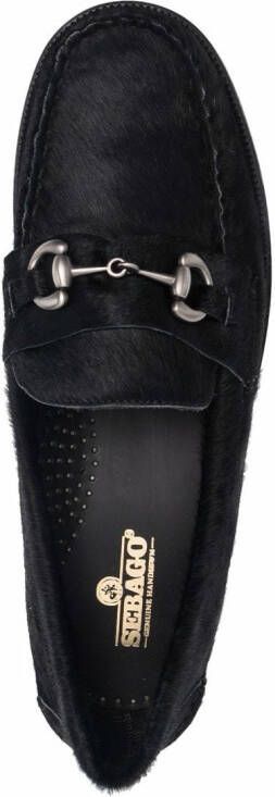 Sebago Joe Wild faux-leather loafers Black