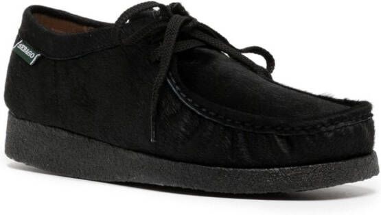 Sebago lace-up leather loafers Black