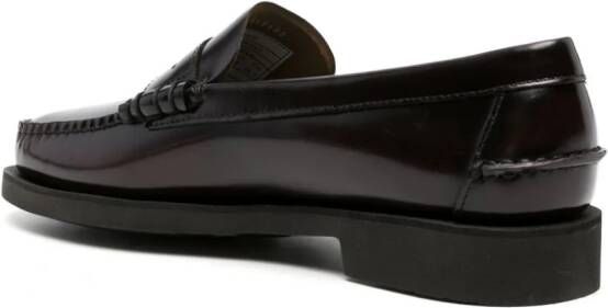 Sebago leather penny loafers Brown