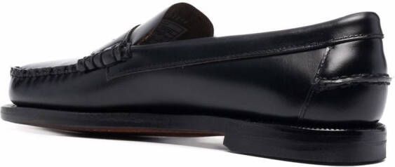 Sebago polished-finish slip-on loafers Black