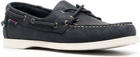 Sebago Portland leather loafers Blue