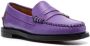 Sebago round-toe leather loafers Purple - Thumbnail 2
