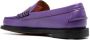 Sebago round-toe leather loafers Purple - Thumbnail 3