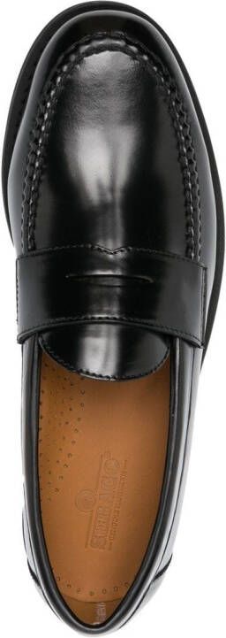 Sebago slip-on 24mm leather loafers Black